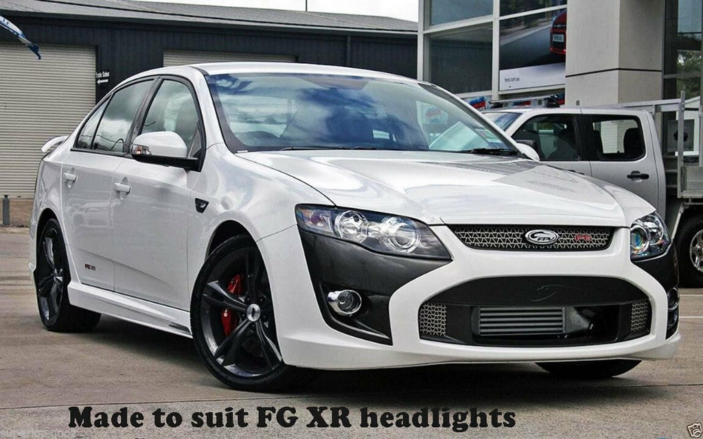 Installed View - Ford Falcon FG XT-G6: FPV F6 Style Front Bumper