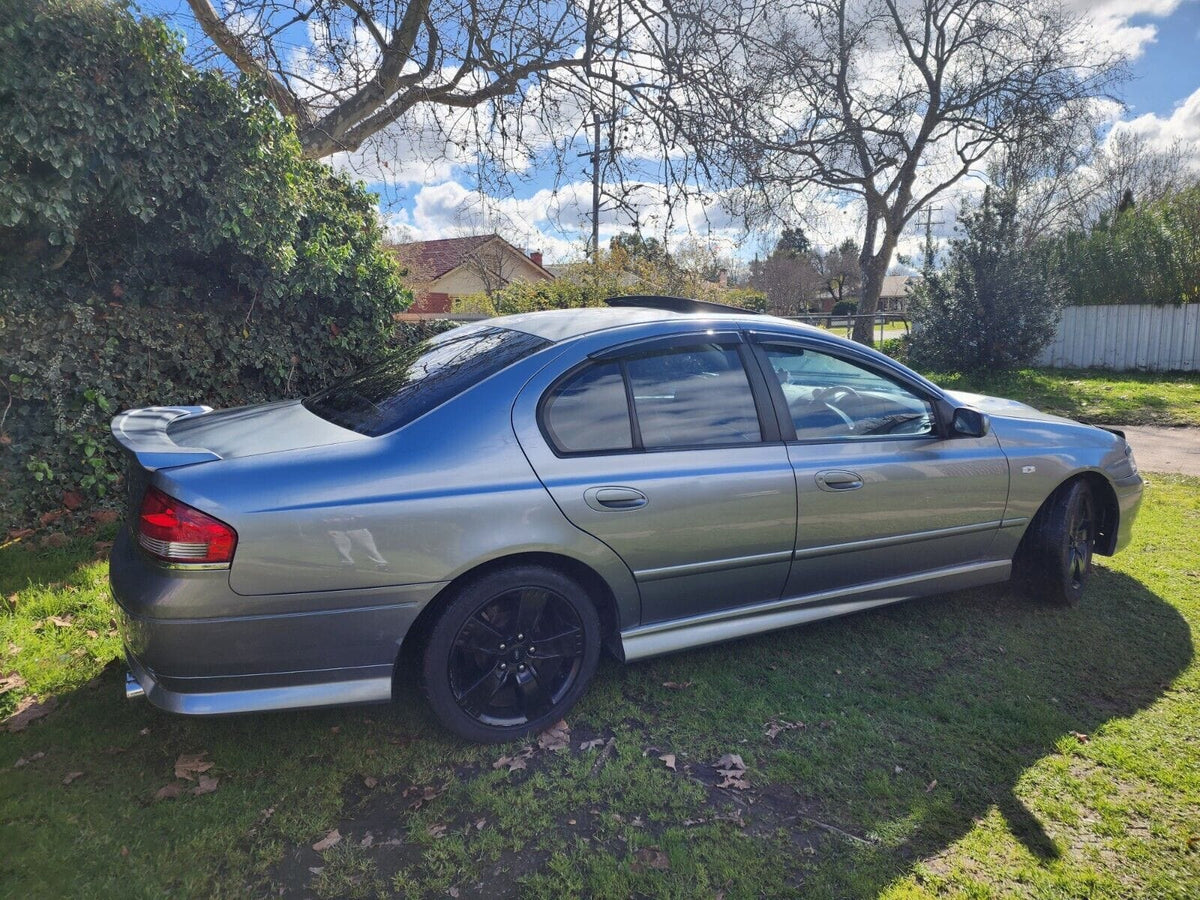 Installed View - Ford Falcon FPV BA BF XR6 XR8 Sedan (2002-2008): Premium Window Visors