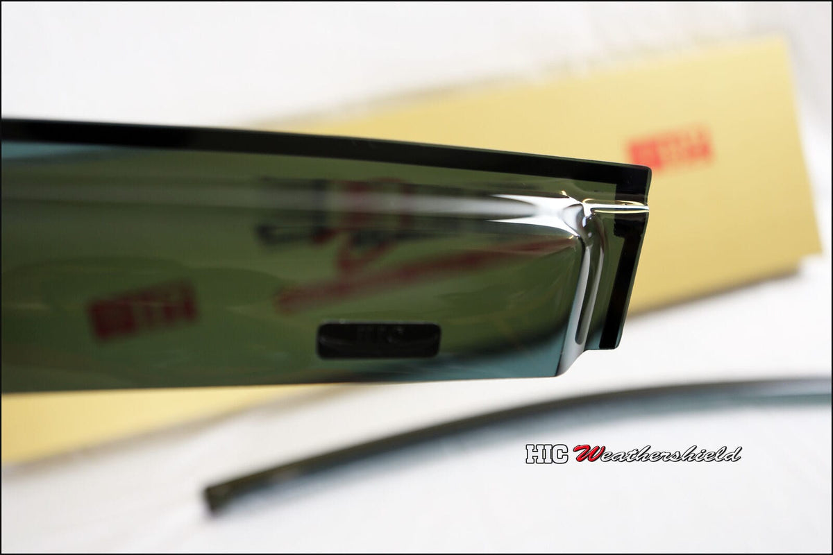 Installed View - Ford Falcon FPV BA BF XR6 XR8 Sedan (2002-2008): Premium Window Visors
