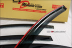 Installed View - Ford Falcon FPV BA BF XR6 XR8 Sedan (2002-2008): Premium Window Visors