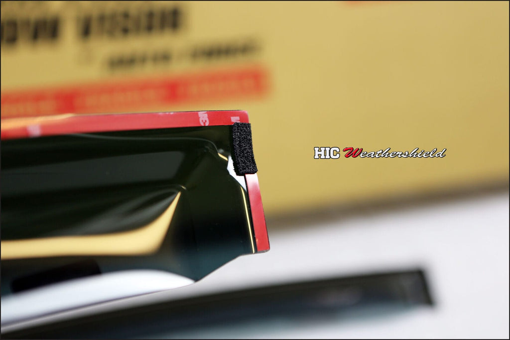 Installed View - Ford Falcon FPV BA BF XR6 XR8 Sedan (2002-2008): Premium Window Visors