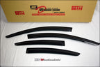 Installed View - Ford Falcon FPV BA BF XR6 XR8 Sedan (2002-2008): Premium Window Visors