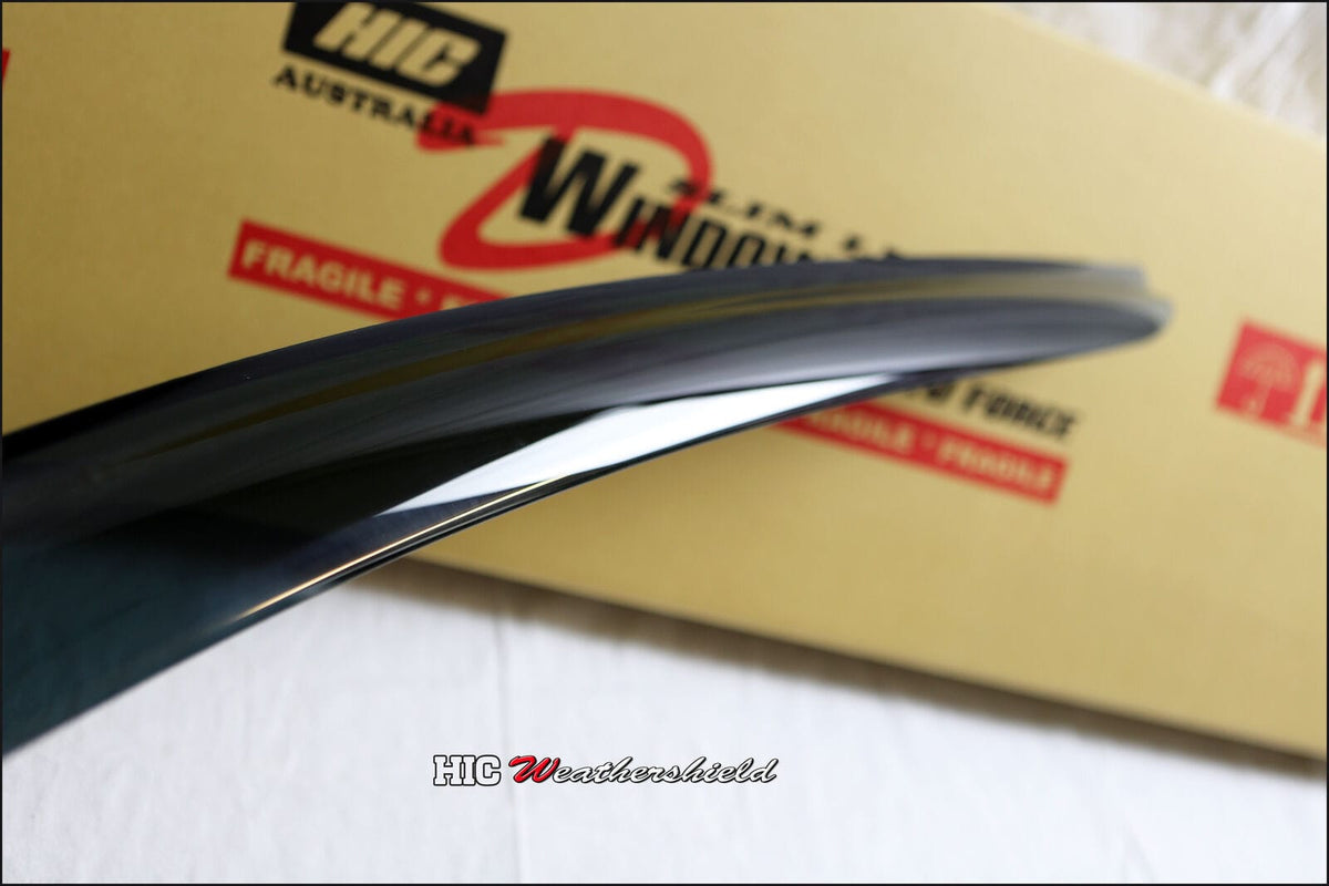Installed View - Ford Falcon FPV FG FGX Sedan (2008-2016): Premium Window Visors