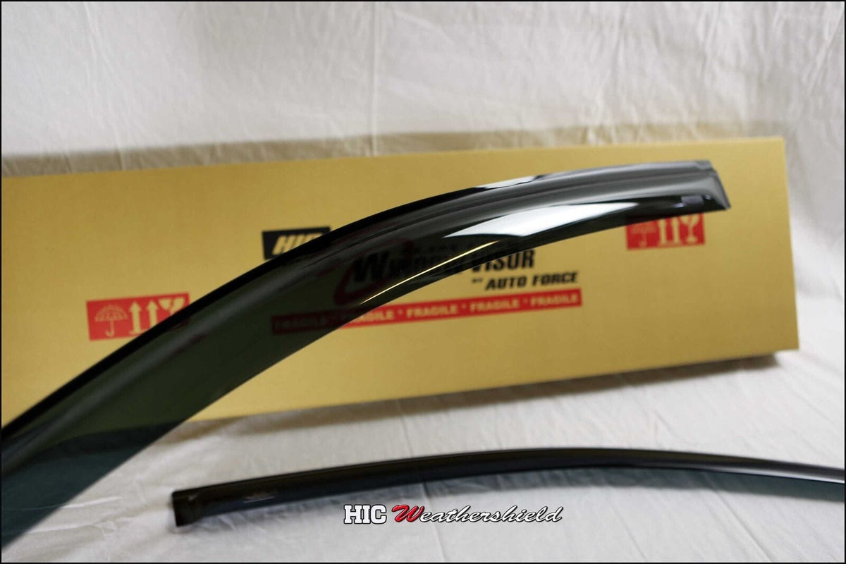Installed View - Ford Falcon FPV FG FGX Sedan (2008-2016): Premium Window Visors