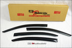 Installed View - Ford Falcon FPV FG FGX Sedan (2008-2016): Premium Window Visors