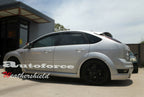 Installed View - Ford Focus LS LT LV (2005-2011): Premium Window Visors