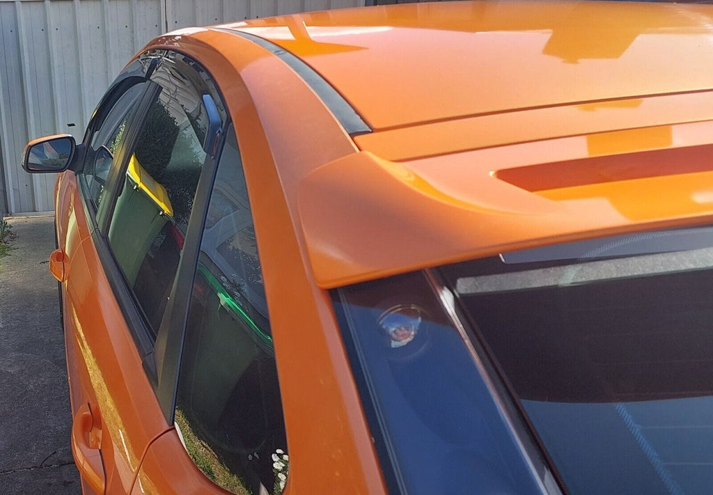 Installed View - Ford Focus LS LT LV (2005-2011): Premium Window Visors