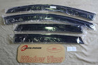 Installed View - Ford Focus LS LT LV (2005-2011): Premium Window Visors