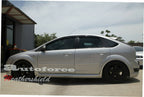 Installed View - Ford Focus LS LT LV (2005-2011): Premium Window Visors