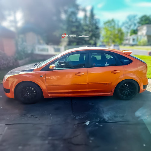 Installed View - Ford Focus LS LT LV (2005-2011): Premium Window Visors