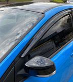 Installed View - Ford Focus LW/LZ (2012-2018): Front Window Visors
