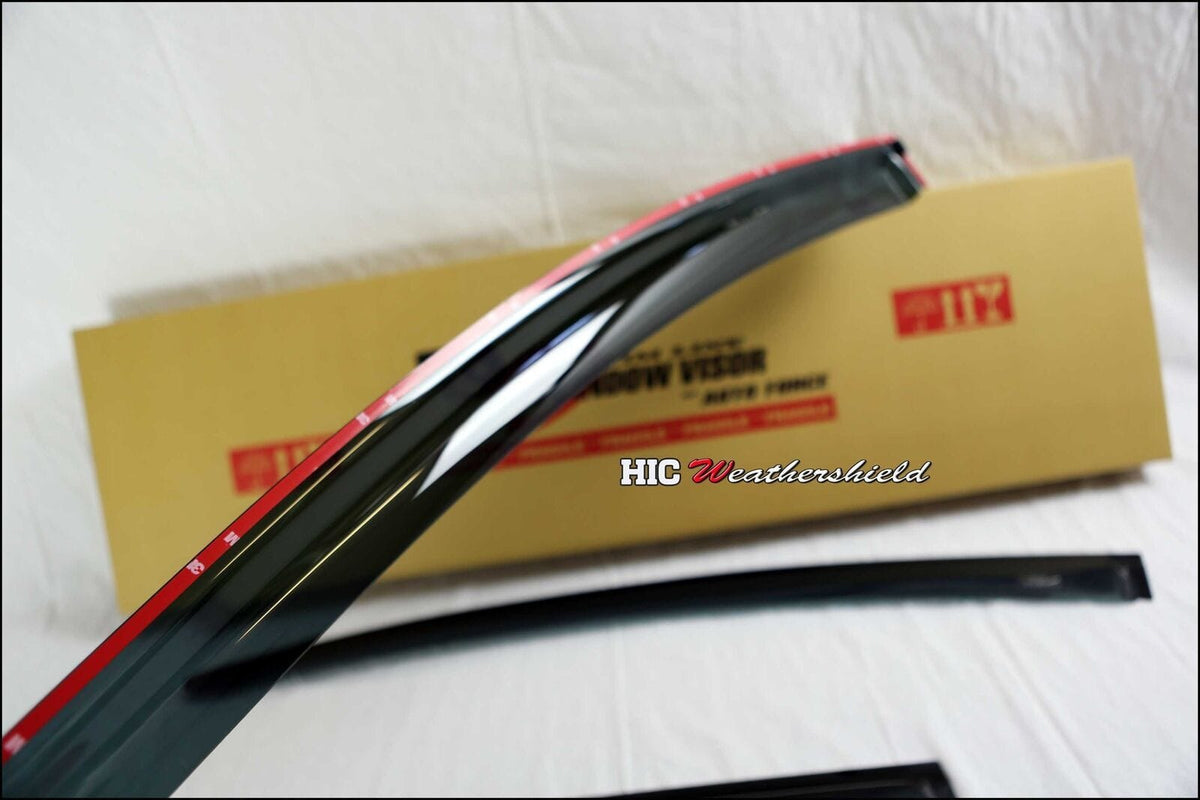 Installed View - Ford Focus LW/LZ (2012-2018): Front Window Visors