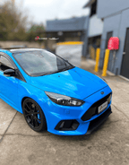 Installed View - Ford Focus LW/LZ (2012-2018): Front Window Visors