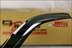 Installed View - Ford Ranger PJ PK Dual Cab (2006-2011): Premium Window Visors