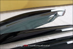 Installed View - Ford Ranger PX (2012-2022): Premium Window Visors