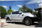Installed View - Ford Ranger PX (2012-2022): Premium Window Visors