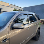 Installed View - Ford Territory SX SY (2004-2011): Premium Window Visors