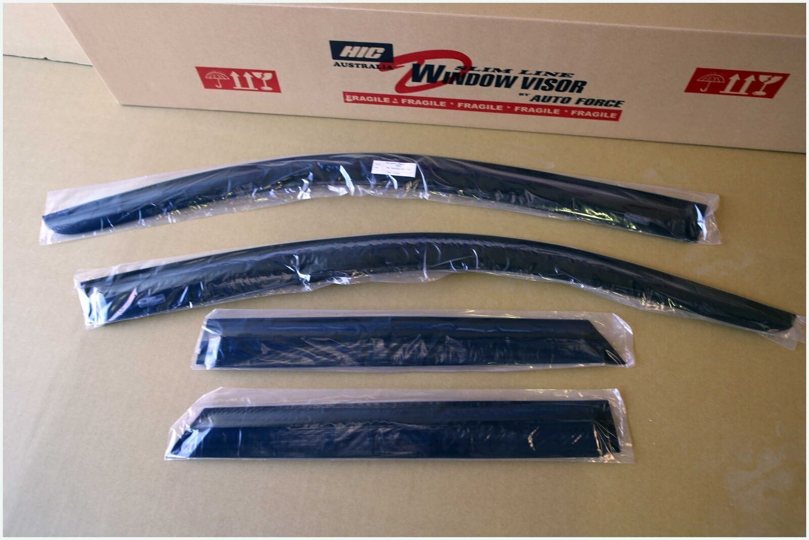 Installed View - Ford Territory SX SY (2004-2011): Premium Window Visors