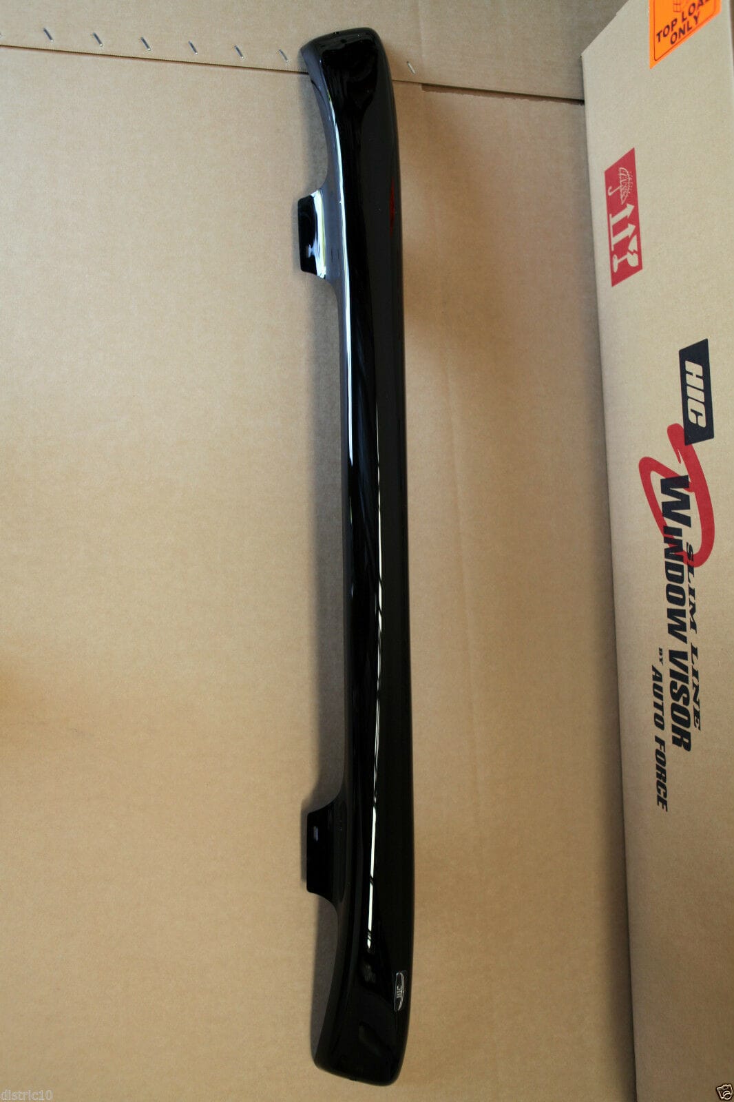 Installed View - Ford Territory SX SY: Premium Roof Spoiler Dust Deflector