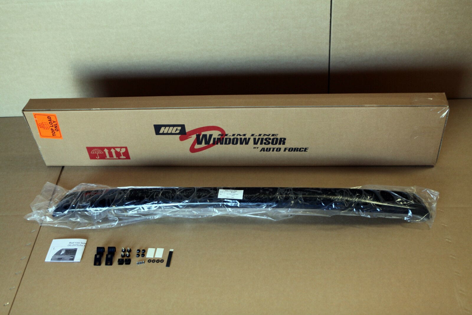 Installed View - Ford Territory SX SY: Premium Roof Spoiler Dust Deflector