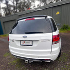 Installed View - Ford Territory SX SY: Premium Roof Spoiler Dust Deflector