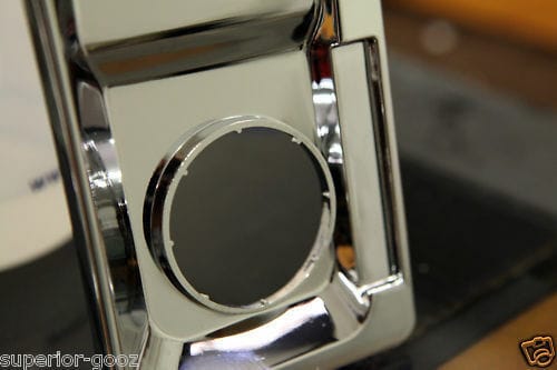 Installed View - Ford Territory SX SY SZ: Chrome Power Steering Overflow Tray