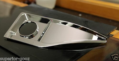Installed View - Ford Territory SX SY SZ: Chrome Power Steering Overflow Tray
