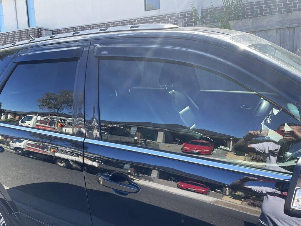 Installed View - Ford Territory SZ (2011-2016): Premium Window Visors