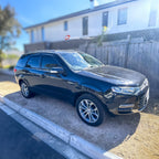 Installed View - Ford Territory SZ (2011-2016): Premium Window Visors