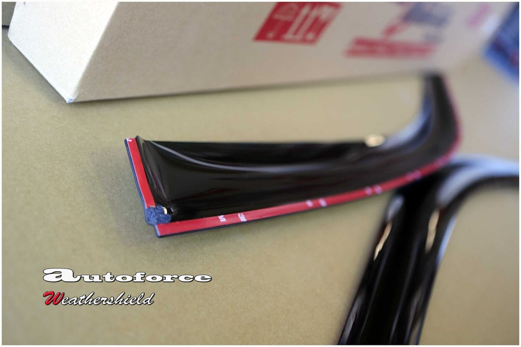 Installed View - Ford Territory SZ (2011-2016): Premium Window Visors