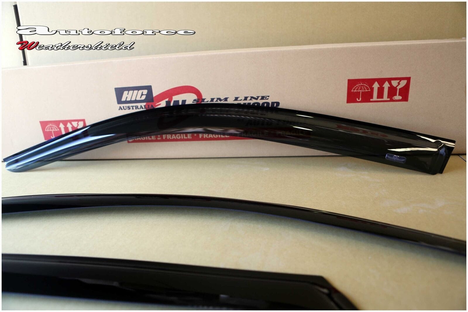 Installed View - Ford Territory SZ (2011-2016): Premium Window Visors