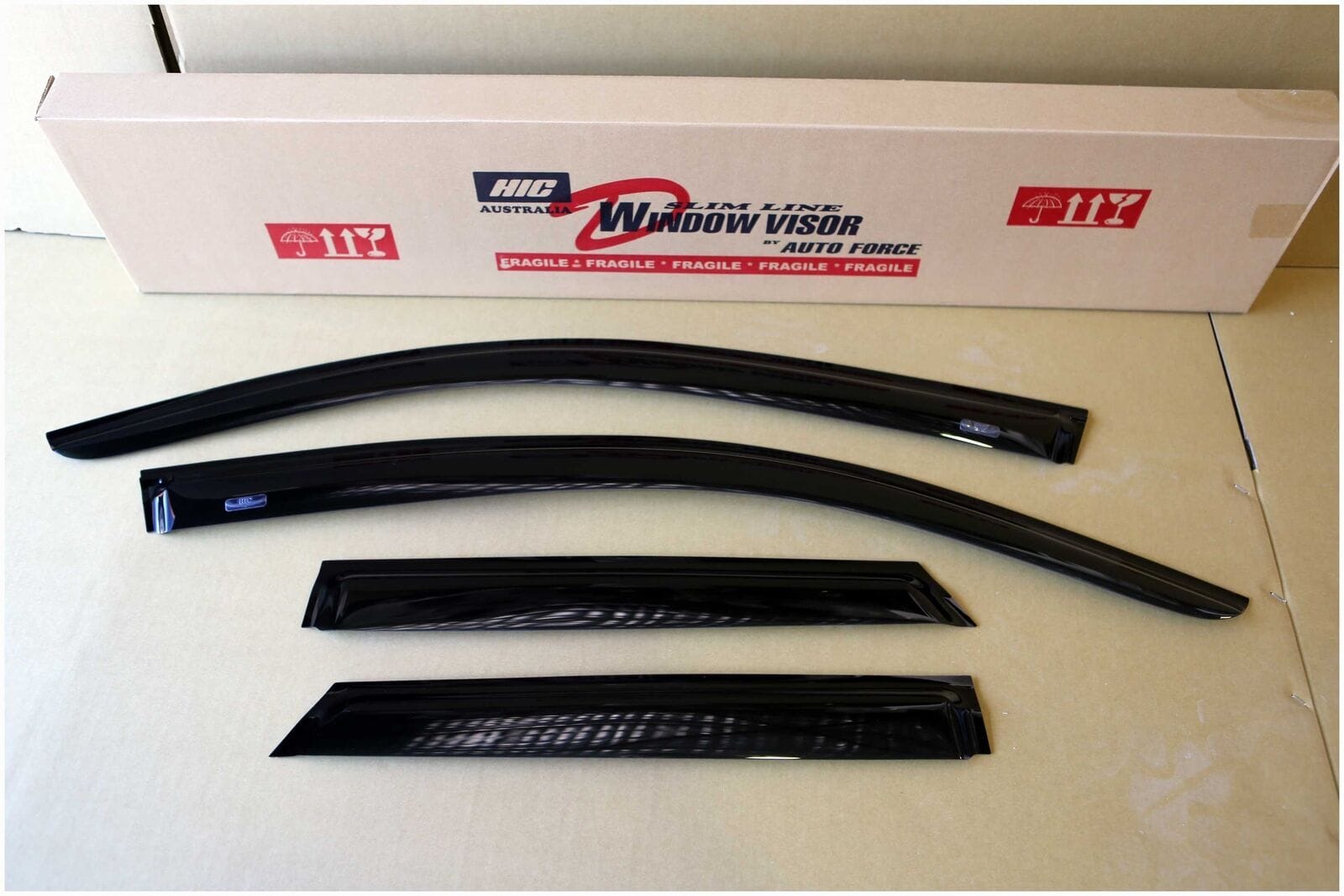 Installed View - Ford Territory SZ (2011-2016): Premium Window Visors