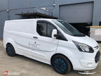 Installed View - Ford Transit Custom (2012-2023): Premium Window Visors