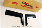 Installed View - Ford Transit Van (2000-2013): Front Window Visors