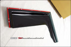 Installed View - Ford Transit Van (2000-2013): Front Window Visors