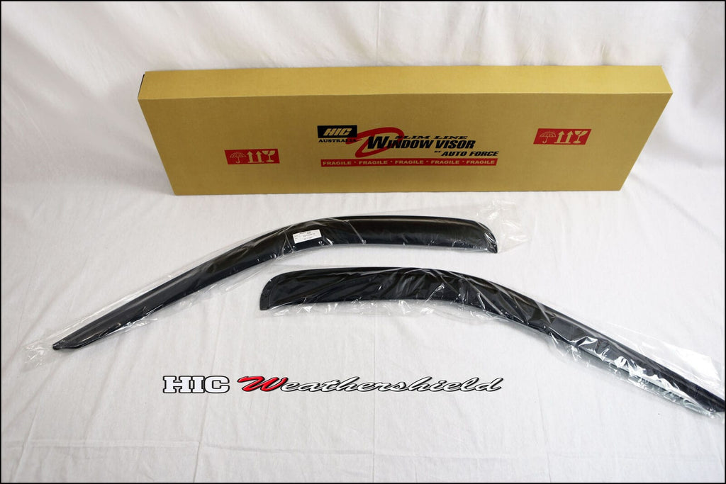 Installed View - Ford Transit Van (2014-2022): Premium Window Visors