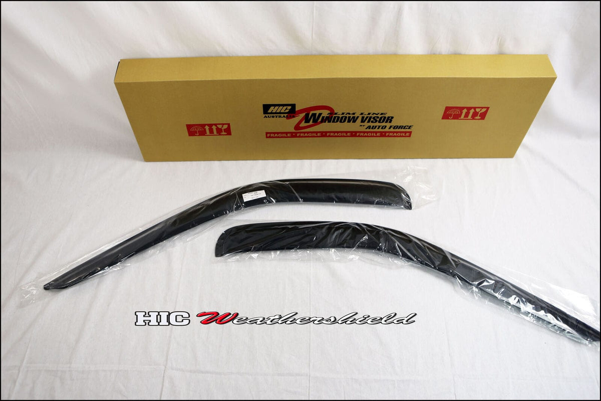 Installed View - Ford Transit Van (2014-2022): Premium Window Visors