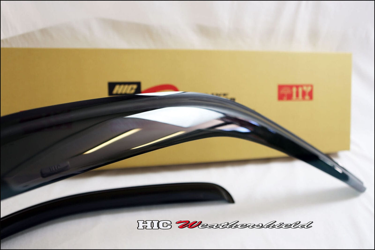 Installed View - Ford Transit Van (2014-2022): Premium Window Visors