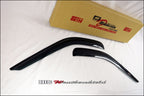 Installed View - Ford Transit Van (2014-2022): Premium Window Visors
