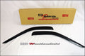 Installed View - Ford Transit Van (2014-2022): Premium Window Visors