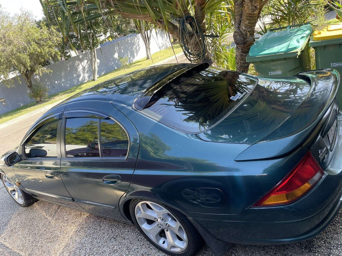 Installed View - FPV BA BF Sedan (2002-2008): Premium Roof Spoiler