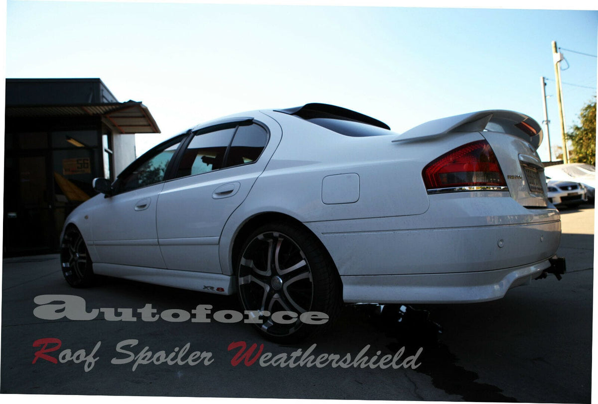 Installed View - FPV BA BF Sedan (2002-2008): Premium Roof Spoiler