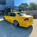 Installed View - FPV BA BF Sedan (2002-2008): Premium Roof Spoiler