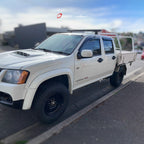 Installed View - Great Wall V200 V240 Dual Cab Ute (2009-2014): Premium Window Visors