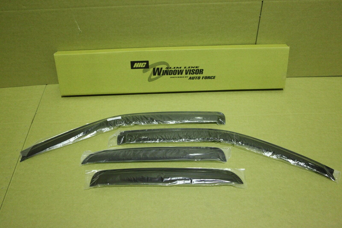 Installed View - Great Wall V200 V240 Dual Cab Ute (2009-2014): Premium Window Visors