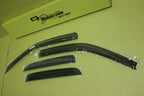Installed View - Great Wall V200 V240 Dual Cab Ute (2009-2014): Premium Window Visors