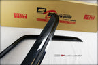 Installed View - Great Wall V200 V240 Single Cab Ute (2009-2014): Premium Window Visors