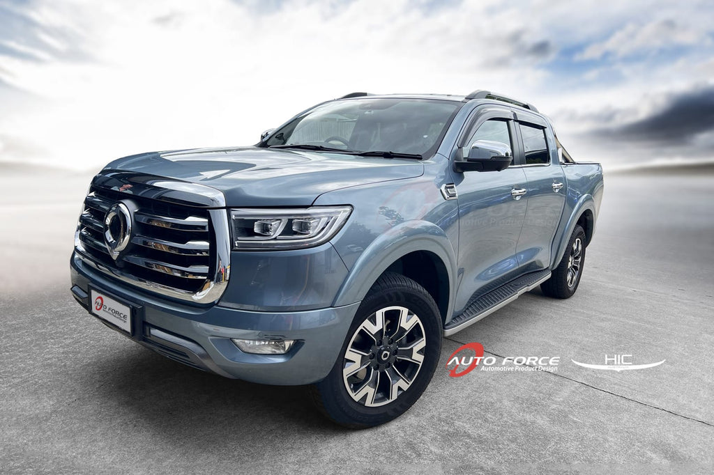 Installed View - GWM Ute Cannon (2019-2025): Premium Window Visors
