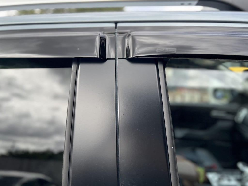 Installed View - GWM Ute Cannon (2019-2025): Premium Window Visors