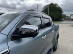 Installed View - GWM Ute Cannon (2019-2025): Premium Window Visors